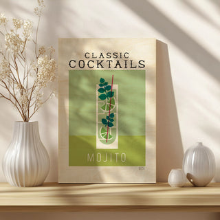 Classic Cocktails Mojito Poster Print