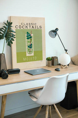 Classic Cocktails Mojito Poster Print