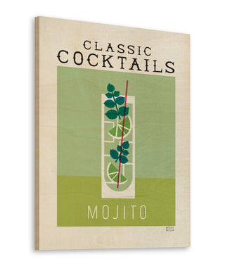 Classic Cocktails Mojito Poster Print