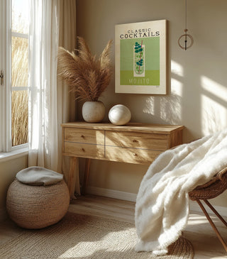 Classic Cocktails Mojito Poster Print