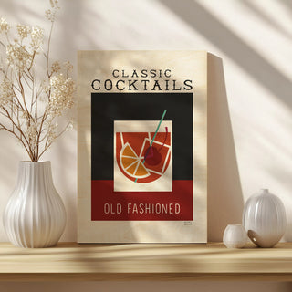 Classic Cocktails Old Fashioned Poster Print