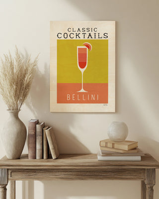Classic Cocktails Bellini Poster Print