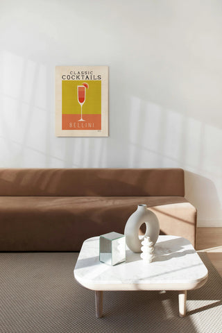 Classic Cocktails Bellini Poster Print