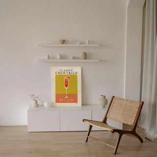 Classic Cocktails Bellini Poster Print