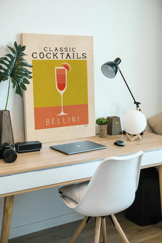 Classic Cocktails Bellini Poster Print