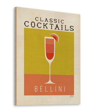 Classic Cocktails Bellini Poster Print