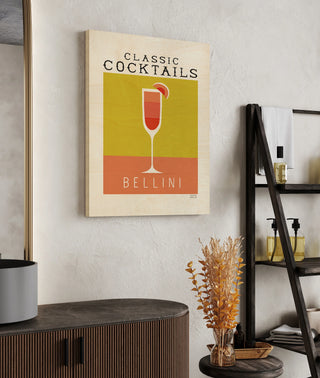 Classic Cocktails Bellini Poster Print