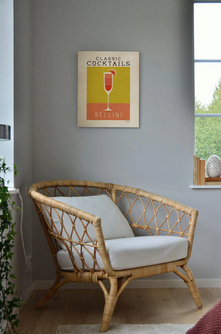 Classic Cocktails Bellini Poster Print