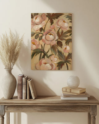 Garden Peonies I Print