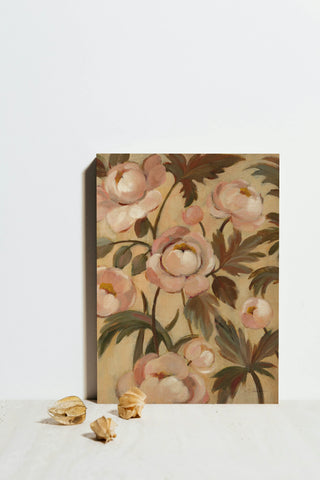 Garden Peonies I Print
