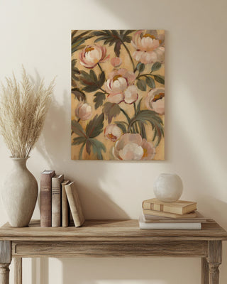 Garden Peonies II Print