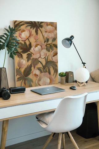 Garden Peonies II Print