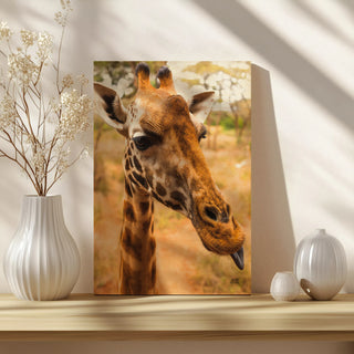 Silly Giraffe I Print