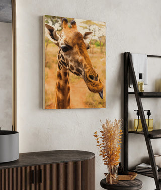 Silly Giraffe I Print