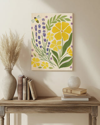 Lavender Garden III Print