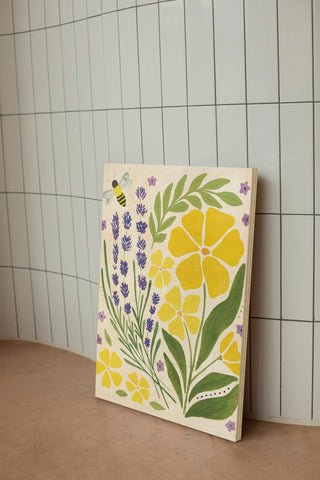 Lavender Garden III Print