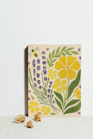 Lavender Garden III Print