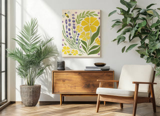 Lavender Garden III Print