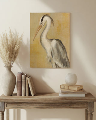 Vintage Heron II Print