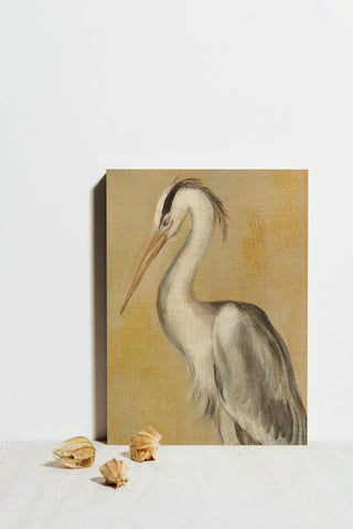 Vintage Heron II Print
