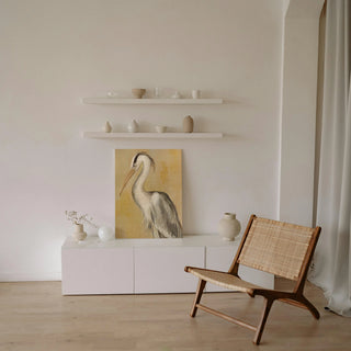 Vintage Heron II Print