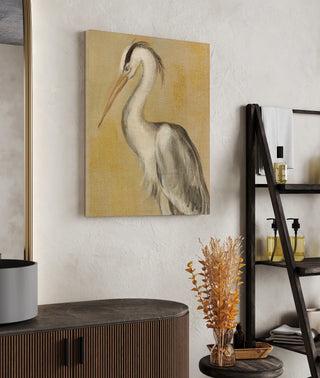 Vintage Heron II Print