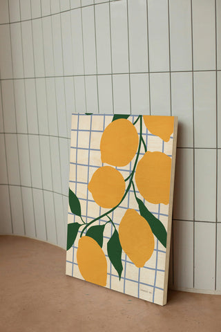 Kitchen Lemons Print