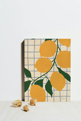Kitchen Lemons Print