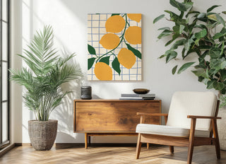 Kitchen Lemons Print