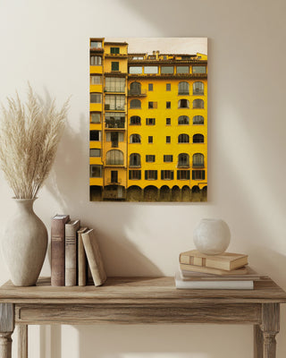 Florence Yellow Print