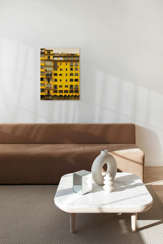 Florence Yellow Print
