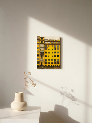 Florence Yellow Print