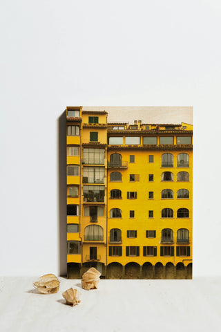 Florence Yellow Print