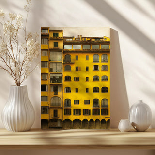 Florence Yellow Print