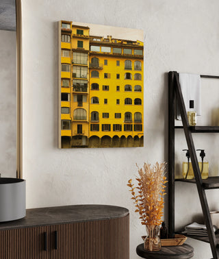 Florence Yellow Print