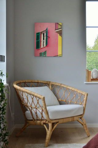 Cinque Terre Pink Print