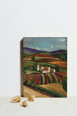 Lavender Fields II Print