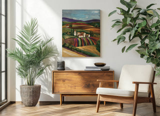 Lavender Fields II Print