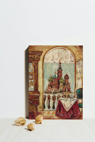 European Trip Moscow Print