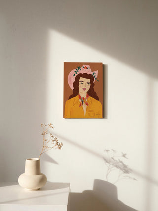 Cowgirl I v2 Print
