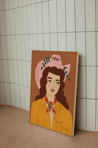 Cowgirl I v2 Print