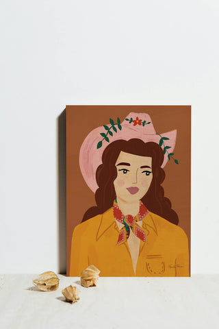 Cowgirl I v2 Print