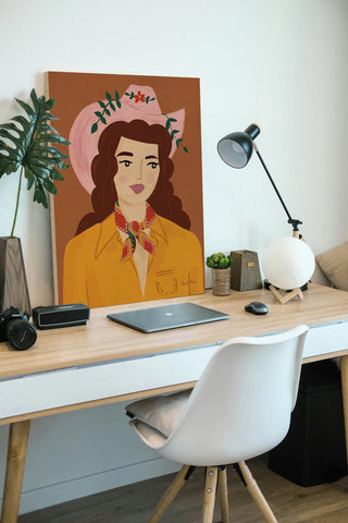 Cowgirl I v2 Print