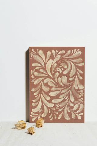 Puebla Terracotta I Print