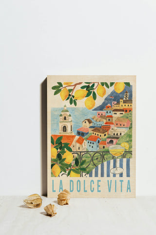 Mediterranean View Crop I Print
