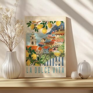 Mediterranean View Crop I Print