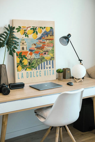 Mediterranean View Crop I Print