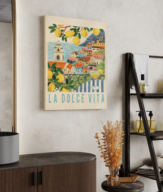 Mediterranean View Crop I Print