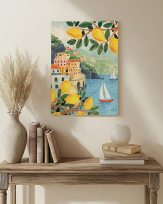 Mediterranean View Crop II Print