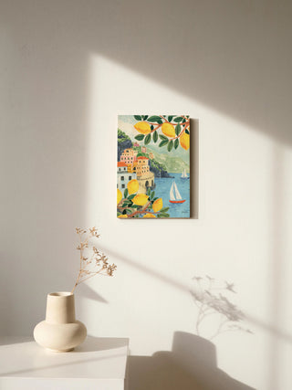 Mediterranean View Crop II Print